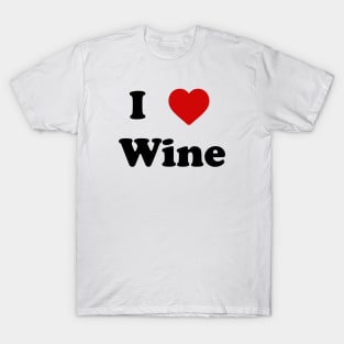 I love wine tee T-Shirt